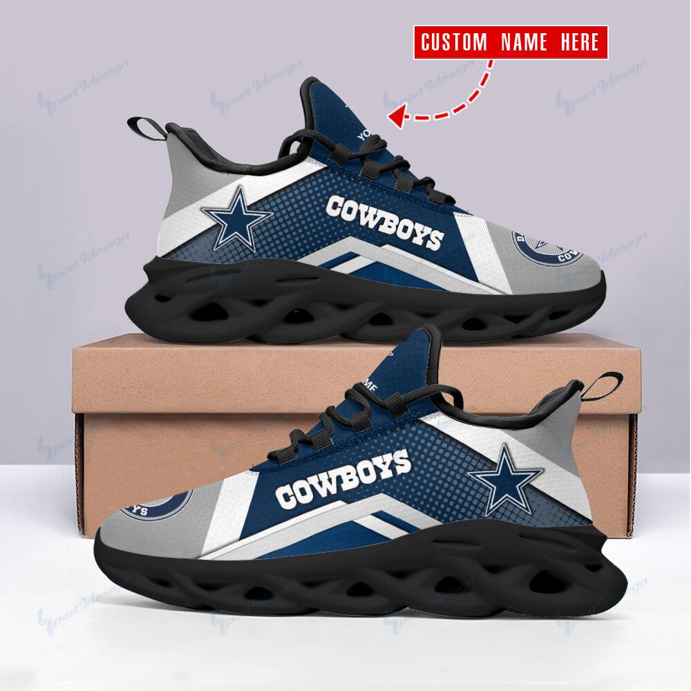Dallas Cowboys Max Soul Shoes Sneakers for Men And Women – NFL Football Fan Shoes, Team Sneakers - Image 3