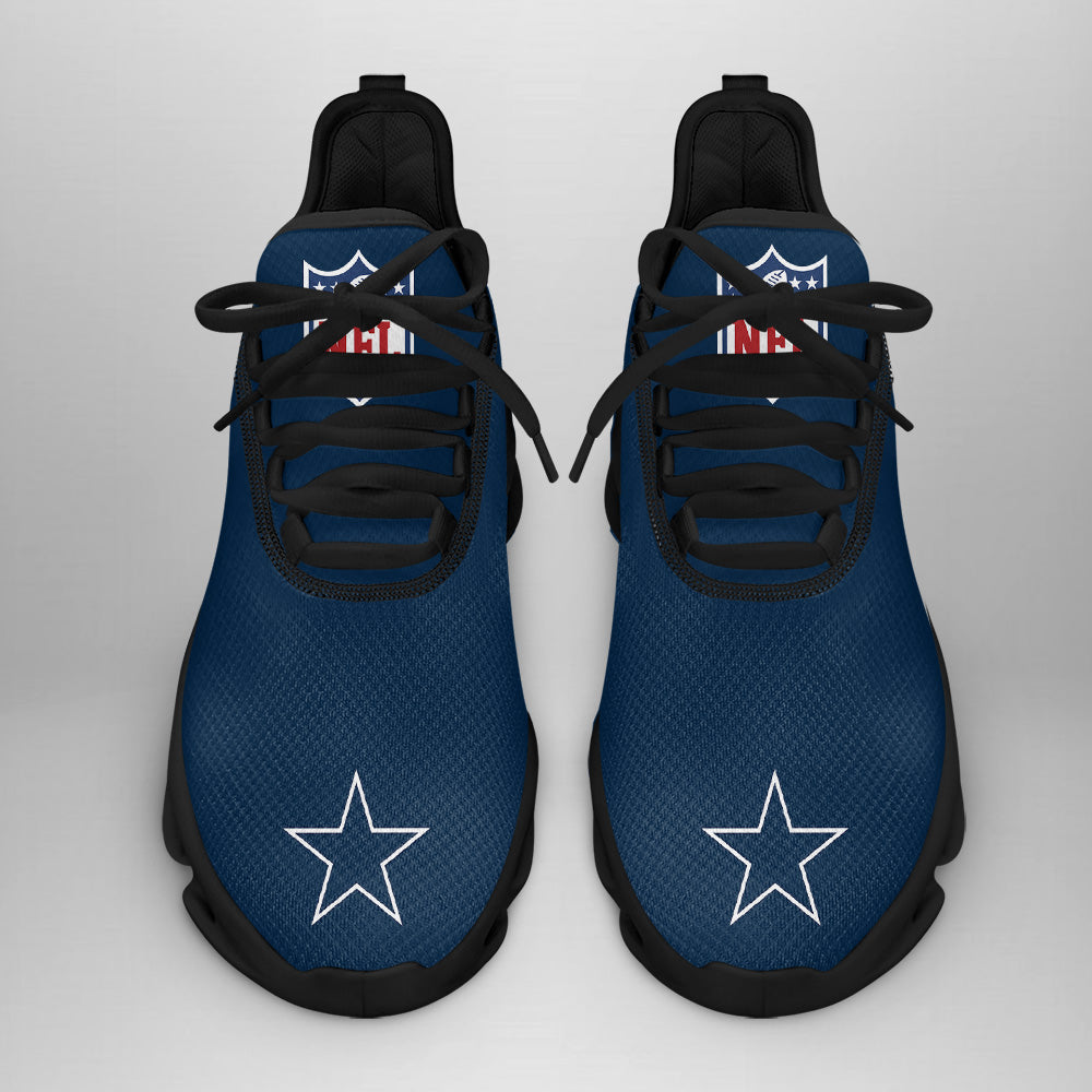 Dallas Cowboys Max Soul Shoes Sneakers for Men And Women – NFL Football Fan Shoes, Team Sneakers - Image 3