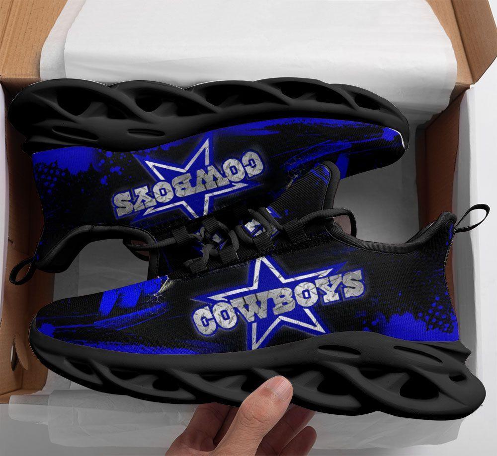 Dallas Cowboys Max Soul Shoes Sneakers for Men And Women – NFL Football Fan Shoes, Team Sneakers - Image 4