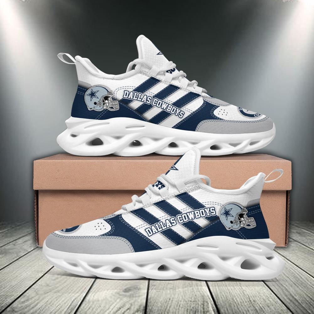 Dallas Cowboys Max Soul Shoes Sneakers for Men And Women – NFL Football Fan Shoes, Team Sneakers - Image 3