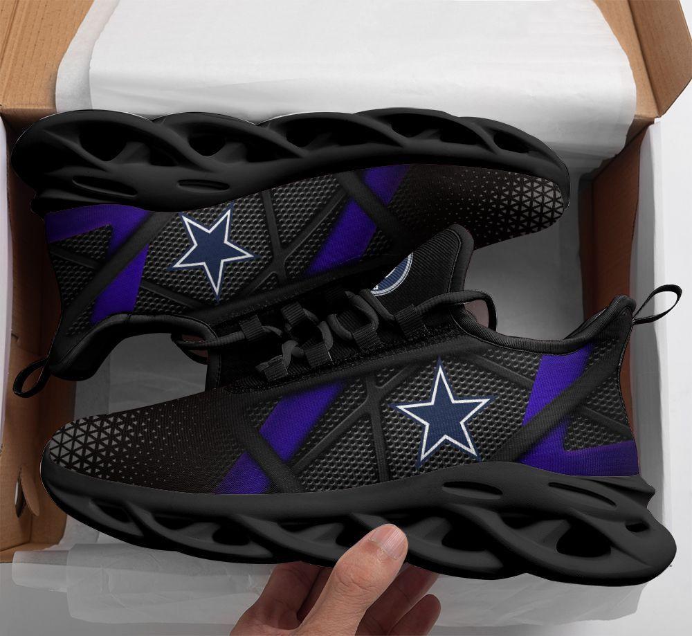 Dallas Cowboys Max Soul Shoes Sneakers for Men And Women – NFL Football Fan Shoes, Team Sneakers - Image 4