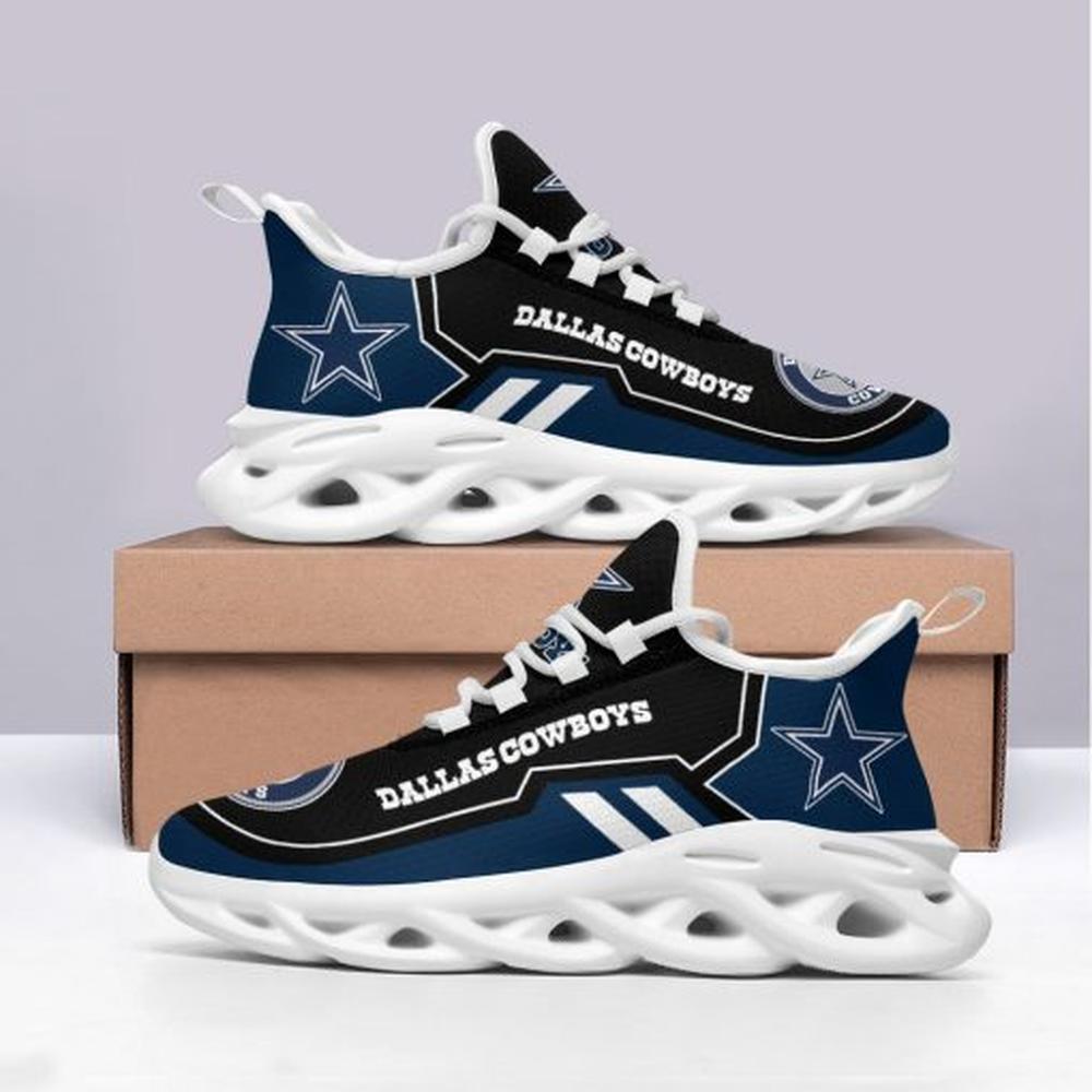 Dallas Cowboys Max Soul Shoes Sneakers for Men And Women – NFL Football Fan Shoes, Team Sneakers - Image 3