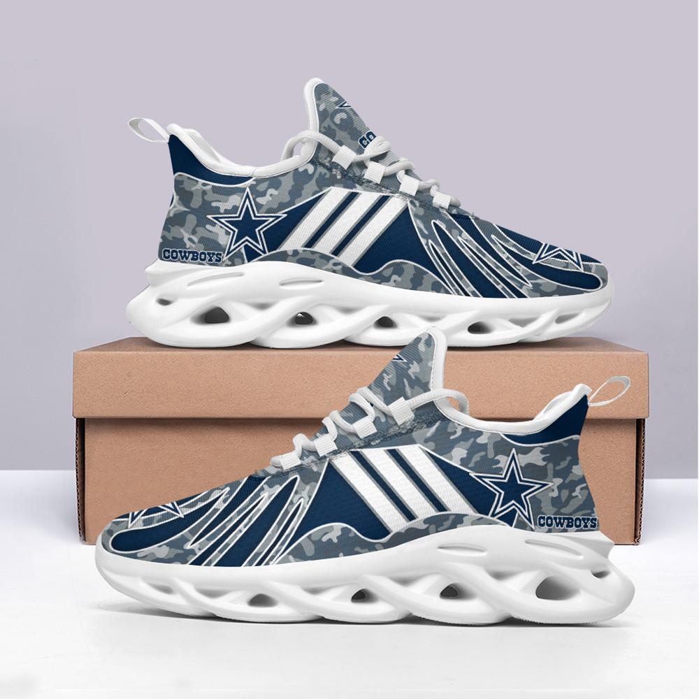 Dallas Cowboys Max Soul Shoes Sneakers for Men And Women – NFL Football Fan Shoes, Team Sneakers - Image 3