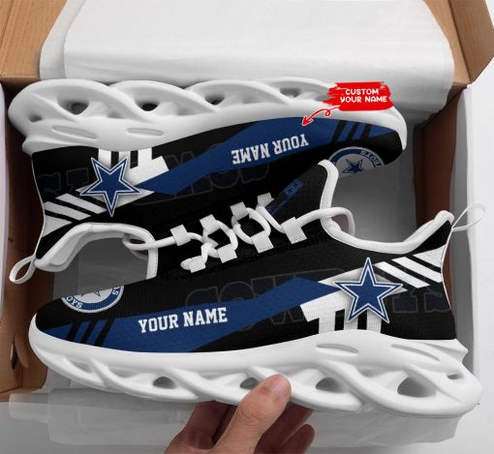 Dallas Cowboys Max Soul Shoes Sneakers for Men And Women – NFL Football Fan Shoes, Team Sneakers - Image 5