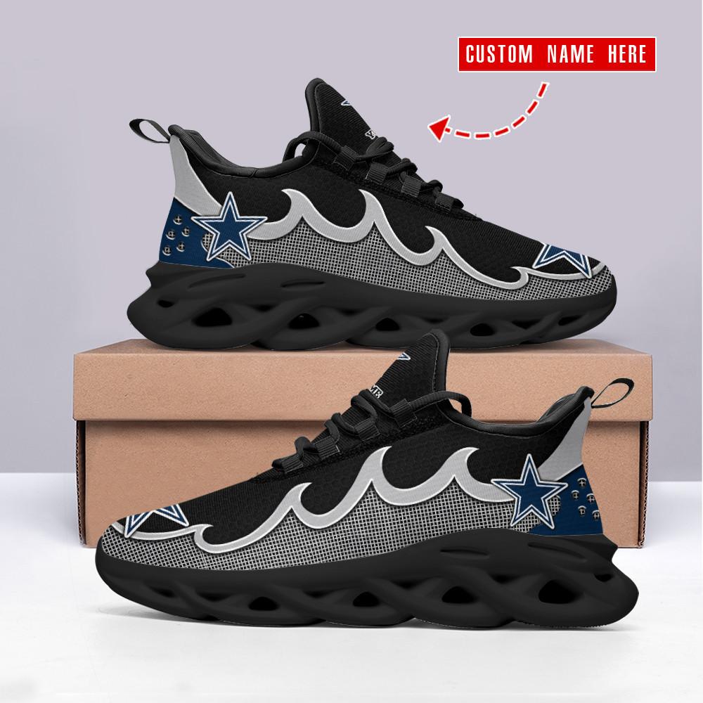 Dallas Cowboys Max Soul Shoes Sneakers for Men And Women – NFL Football Fan Shoes, Team Sneakers - Image 3