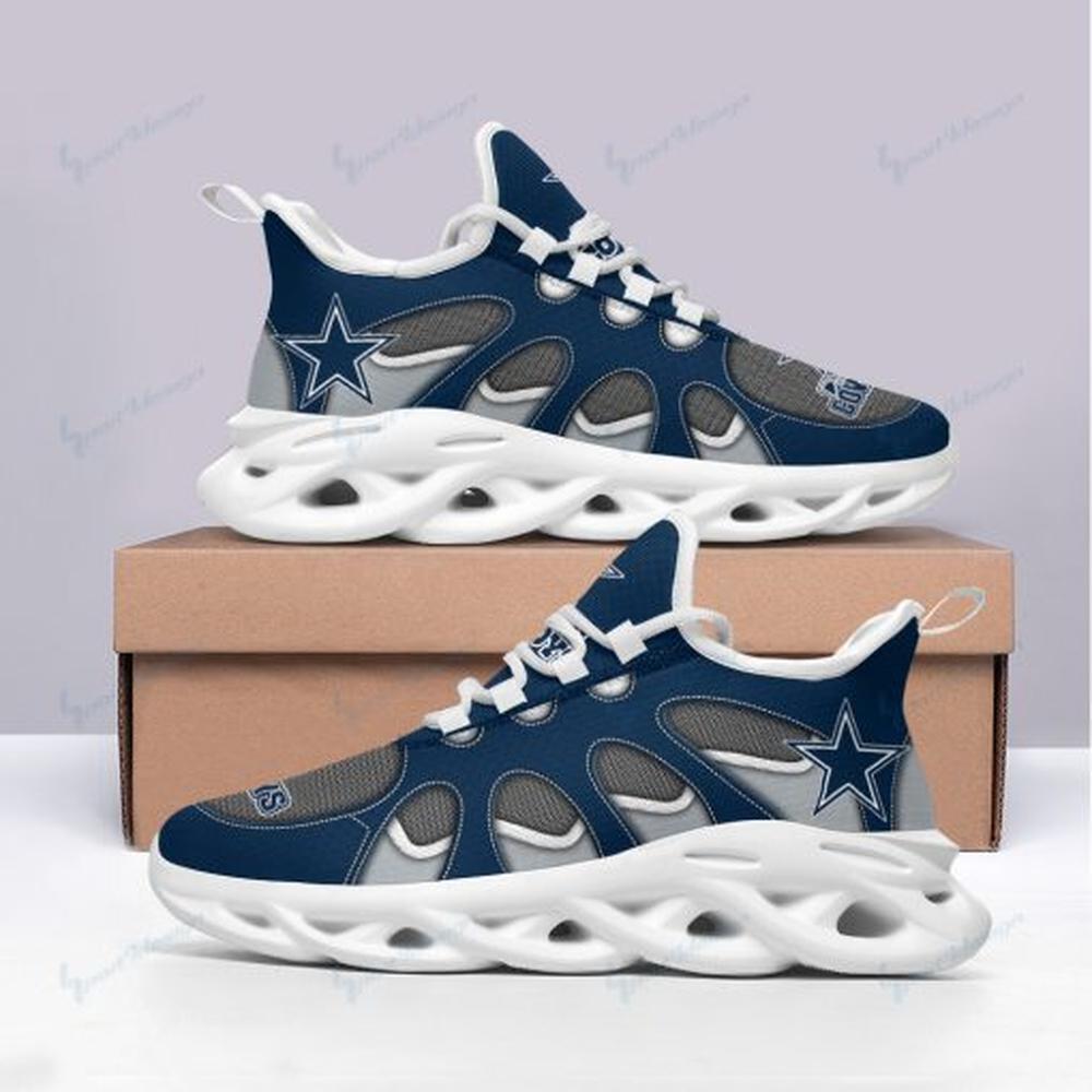 Dallas Cowboys Max Soul Shoes Sneakers for Men And Women – NFL Football Fan Shoes, Team Sneakers - Image 6