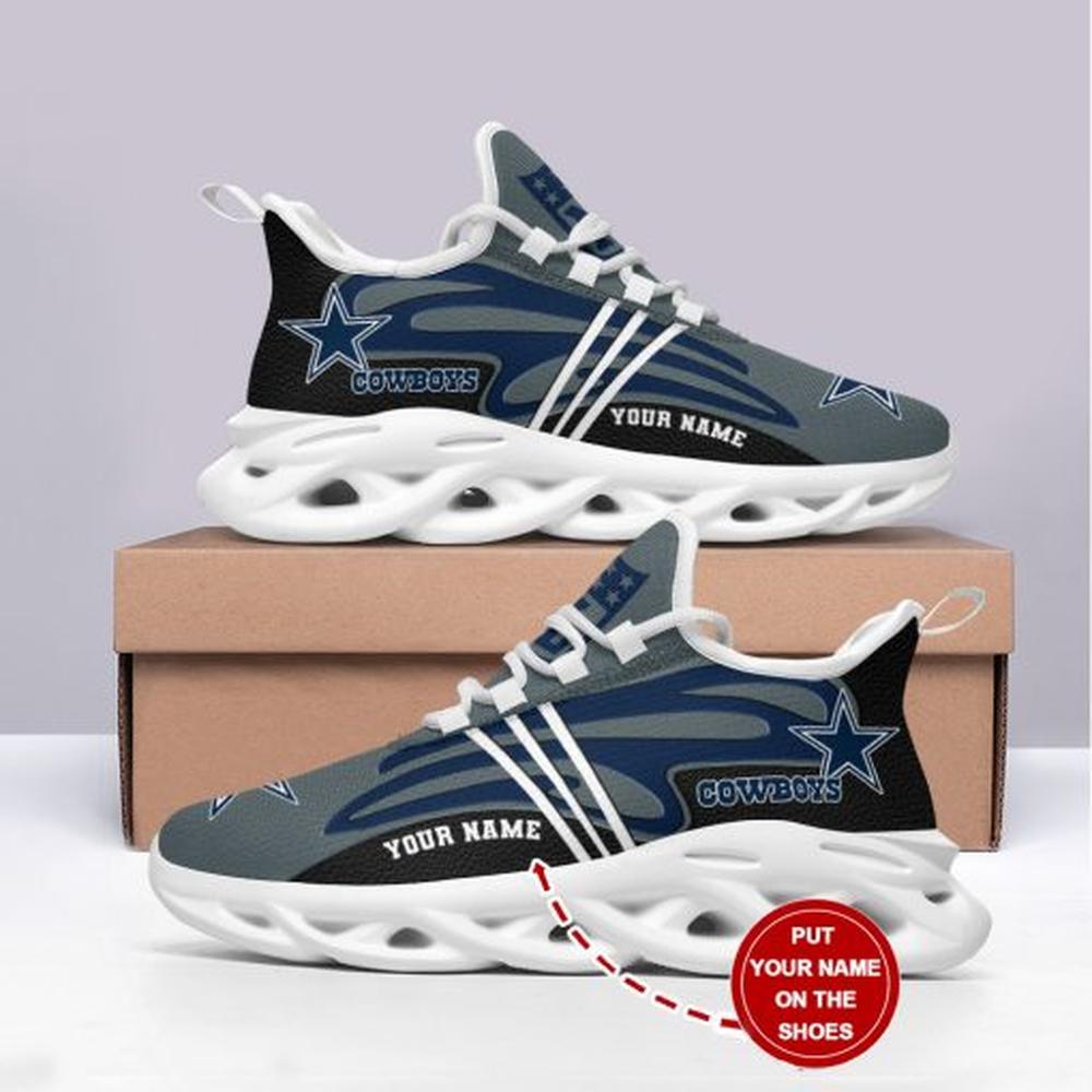 Dallas Cowboys Max Soul Shoes Sneakers for Men And Women – NFL Football Fan Shoes, Team Sneakers - Image 6