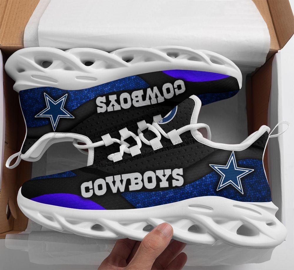 Dallas Cowboys Max Soul Shoes Sneakers for Men And Women – NFL Football Fan Shoes, Team Sneakers - Image 3