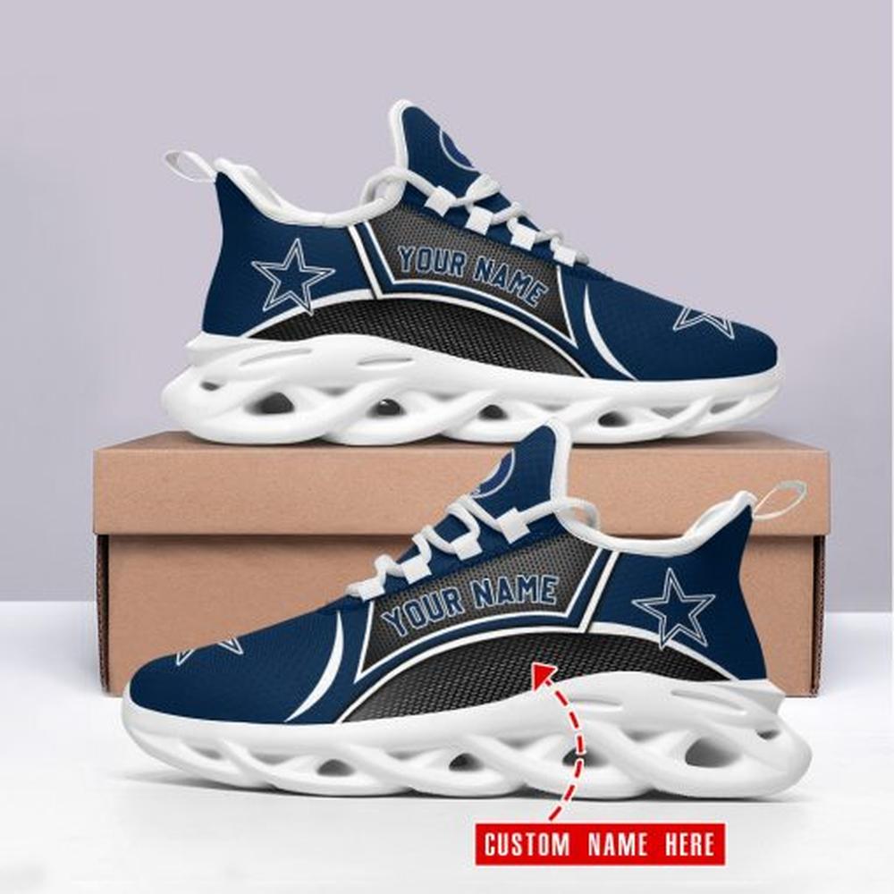 Dallas Cowboys Max Soul Shoes Sneakers for Men And Women – NFL Football Fan Shoes, Team Sneakers - Image 5