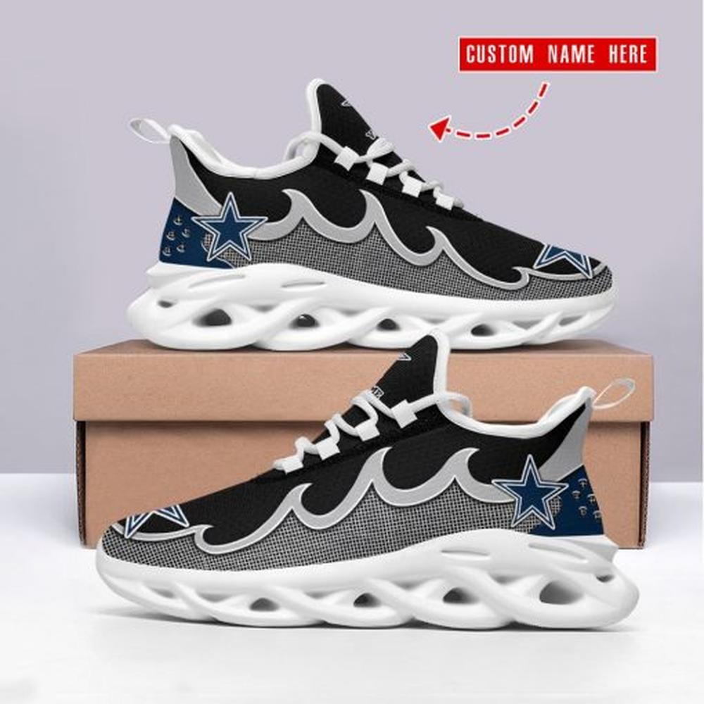 Dallas Cowboys Max Soul Shoes Sneakers for Men And Women – NFL Football Fan Shoes, Team Sneakers - Image 5