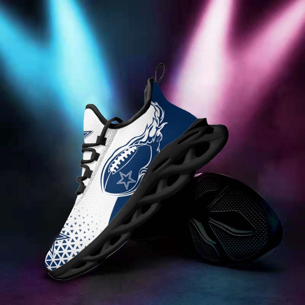 Dallas Cowboys Max Soul Shoes Sneakers for Men And Women – NFL Football Fan Shoes, Team Sneakers - Image 3