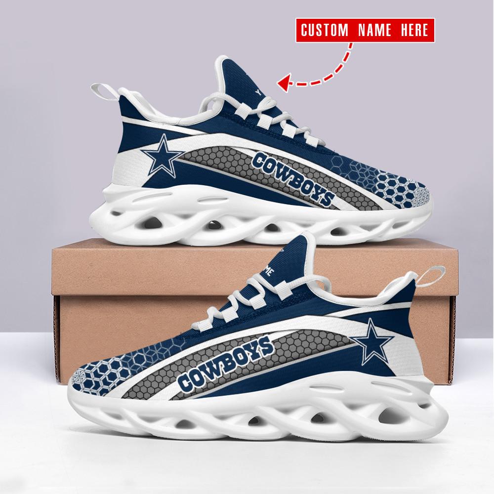 Dallas Cowboys Max Soul Shoes Sneakers for Men And Women – NFL Football Fan Shoes, Team Sneakers - Image 4