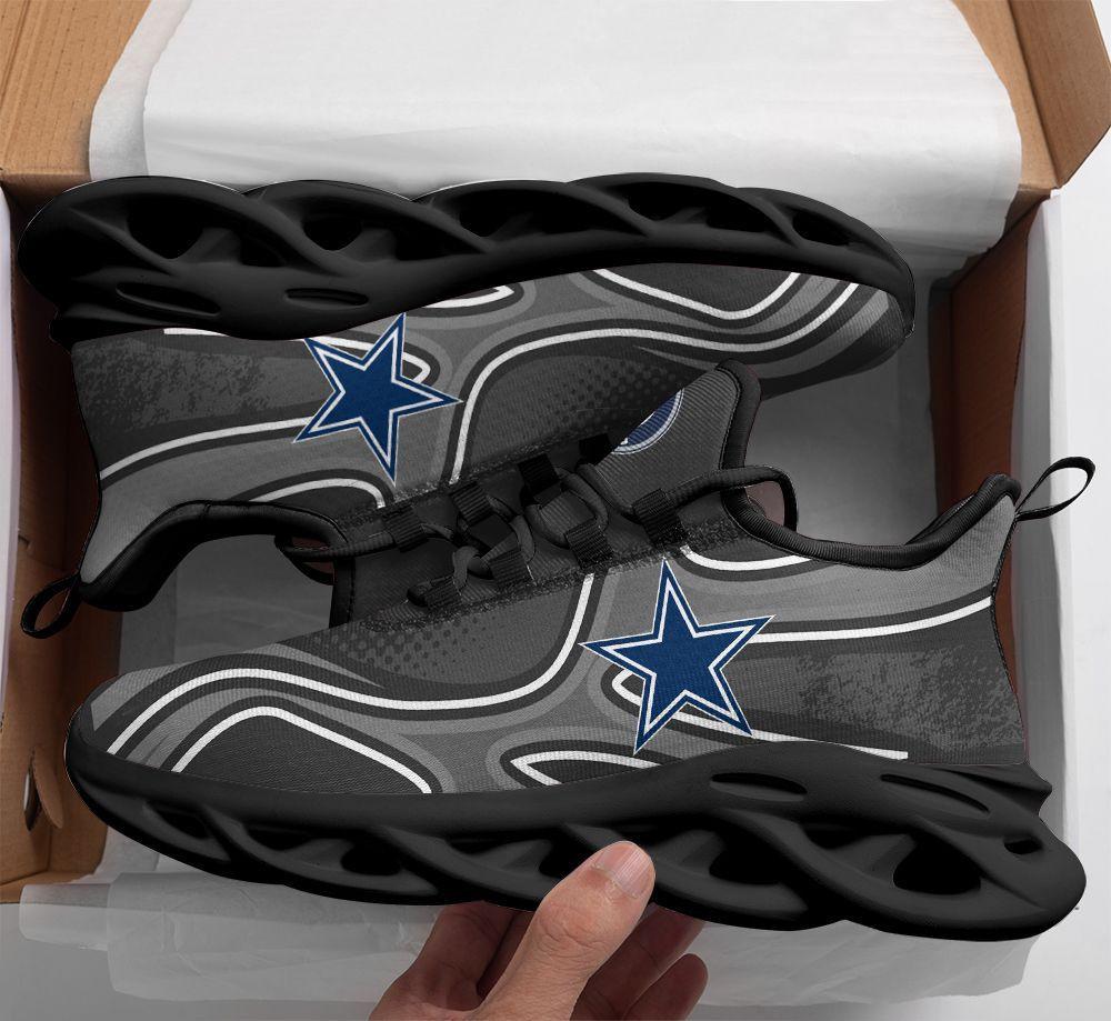 Dallas Cowboys Max Soul Shoes Sneakers for Men And Women – NFL Football Fan Shoes, Team Sneakers - Image 4