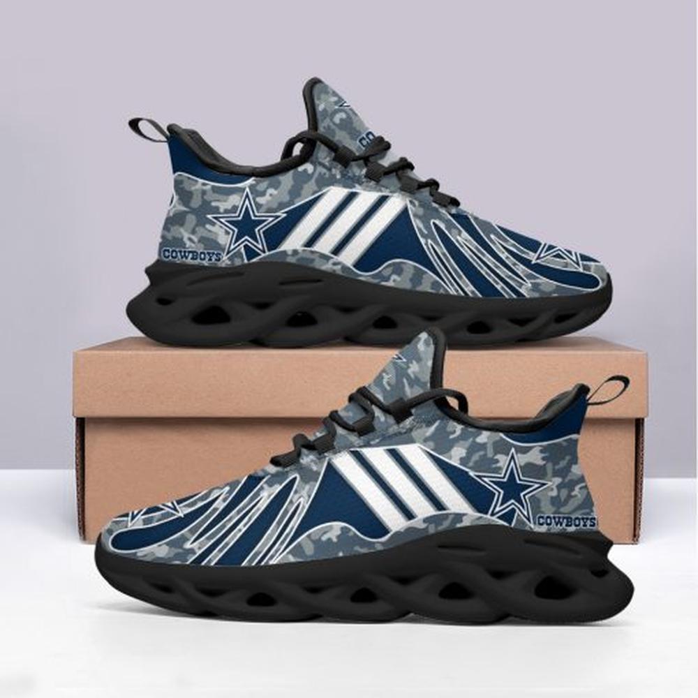 Dallas Cowboys Max Soul Shoes Sneakers for Men And Women – NFL Football Fan Shoes, Team Sneakers - Image 5
