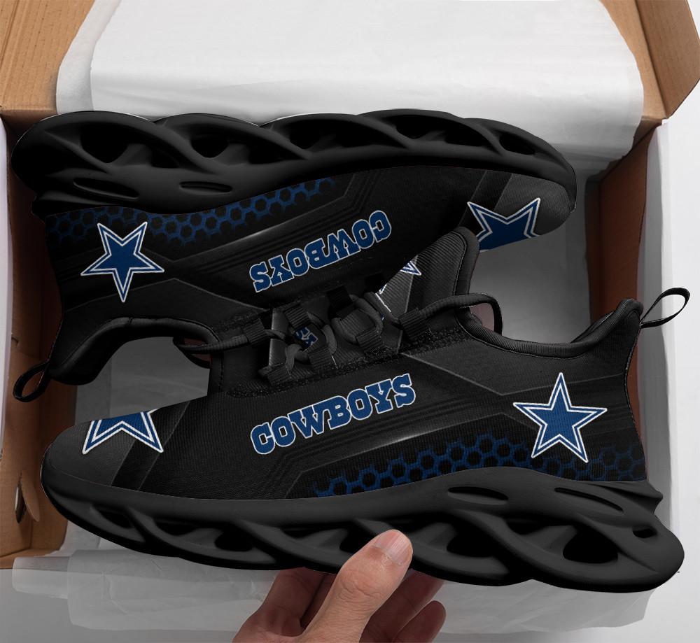 Dallas Cowboys Max Soul Shoes Sneakers for Men And Women – NFL Football Fan Shoes, Team Sneakers - Image 3