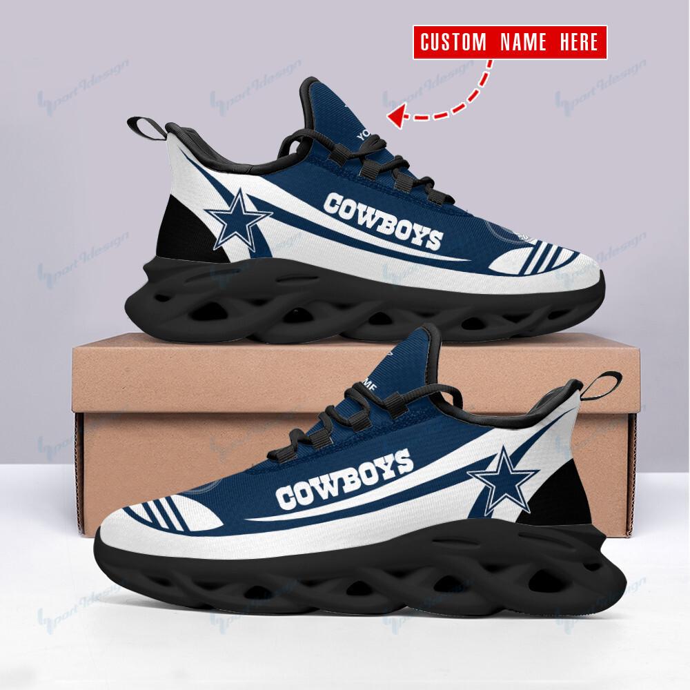 Dallas Cowboys Max Soul Shoes Sneakers for Men And Women – NFL Football Fan Shoes, Team Sneakers - Image 3