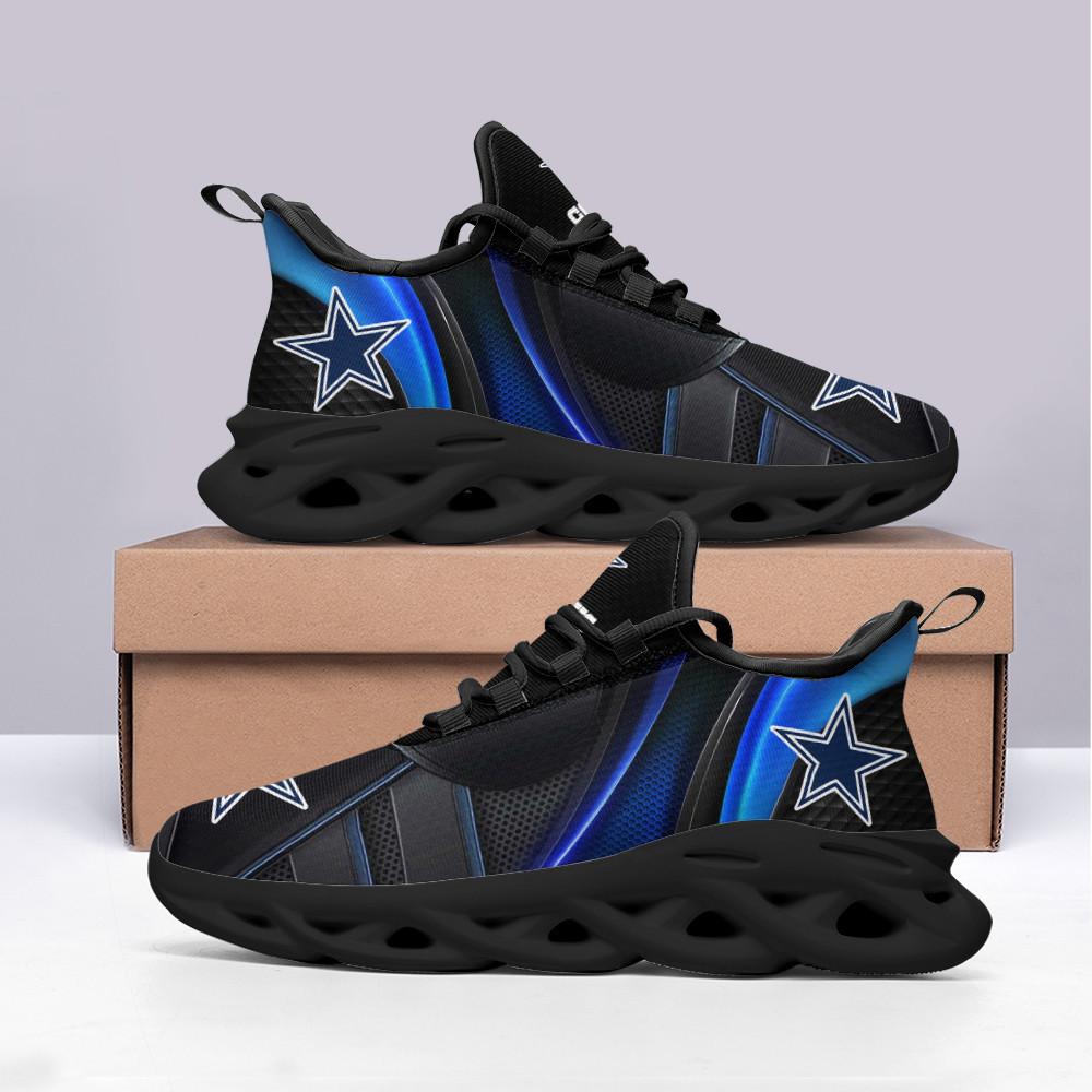Dallas Cowboys Max Soul Shoes Sneakers for Men And Women – NFL Football Fan Shoes, Team Sneakers - Image 4