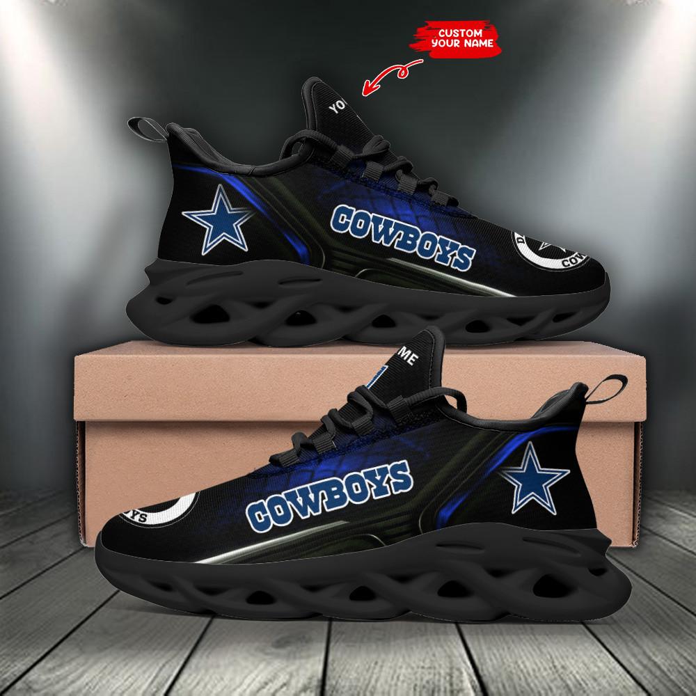 Dallas Cowboys Max Soul Shoes Sneakers for Men And Women – NFL Football Fan Shoes, Team Sneakers - Image 3