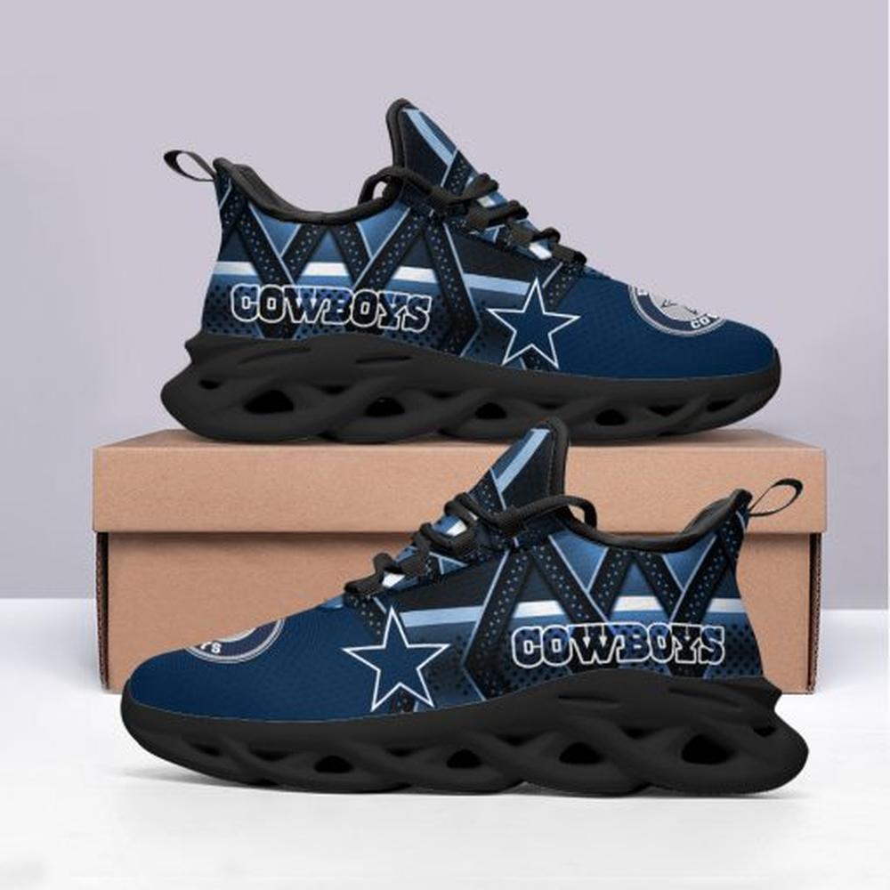 Dallas Cowboys Max Soul Shoes Sneakers for Men And Women – NFL Football Fan Shoes, Team Sneakers - Image 5