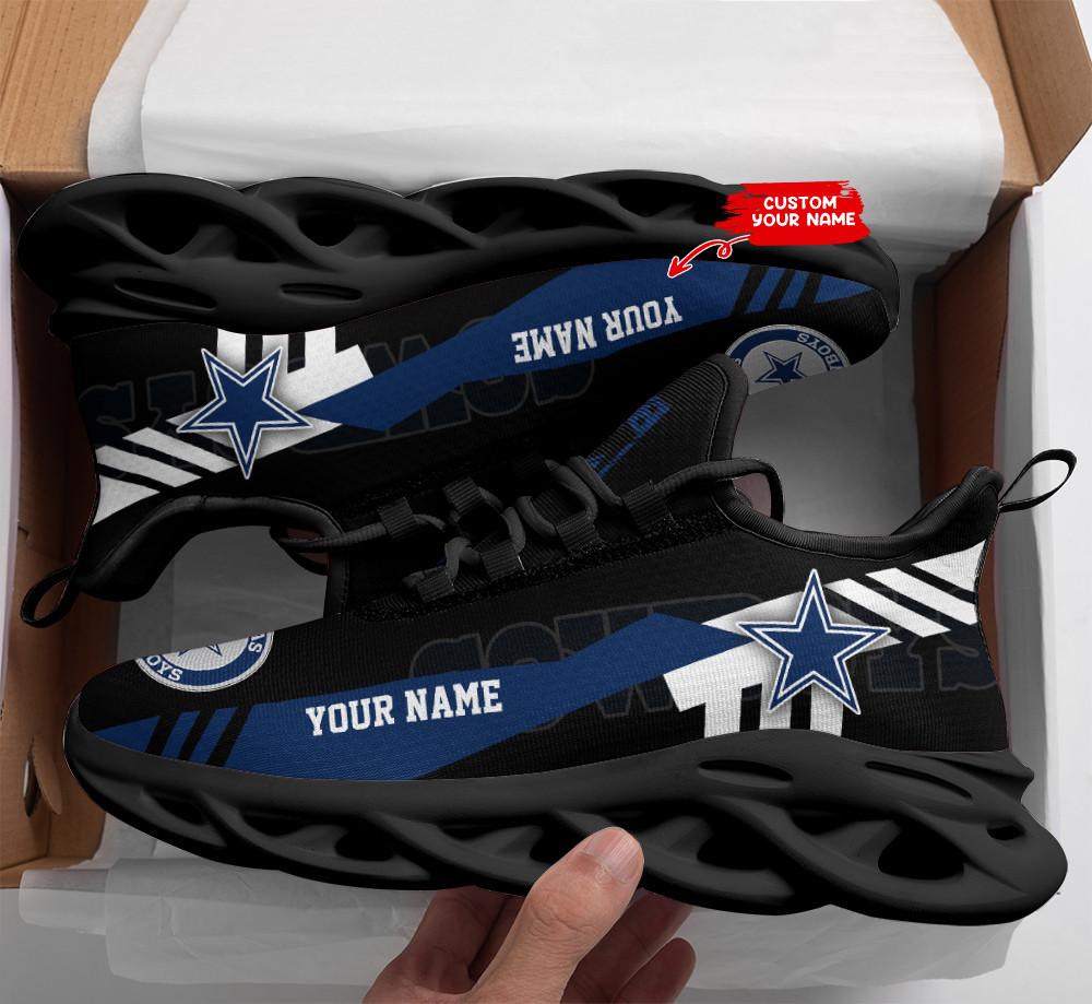 Dallas Cowboys Max Soul Shoes Sneakers for Men And Women – NFL Football Fan Shoes, Team Sneakers - Image 3