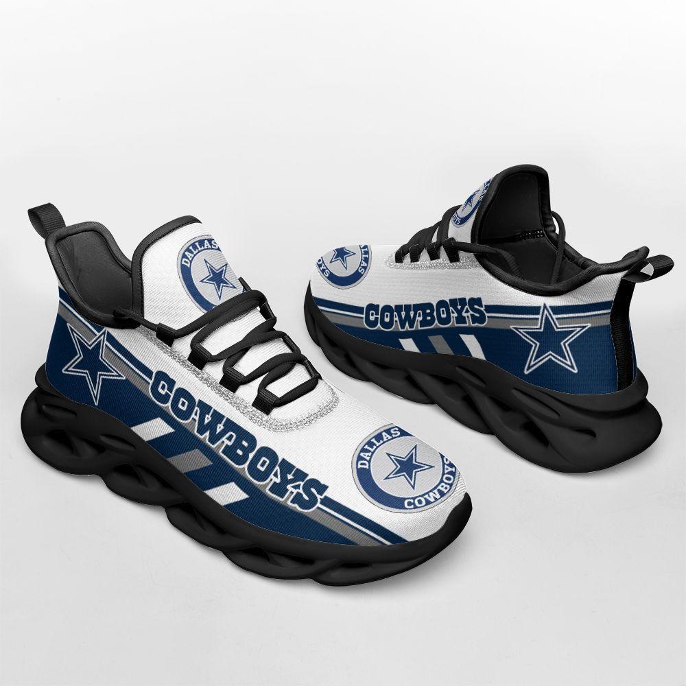 Dallas Cowboys Max Soul Shoes Sneakers for Men And Women – NFL Football Fan Shoes, Team Sneakers - Image 3