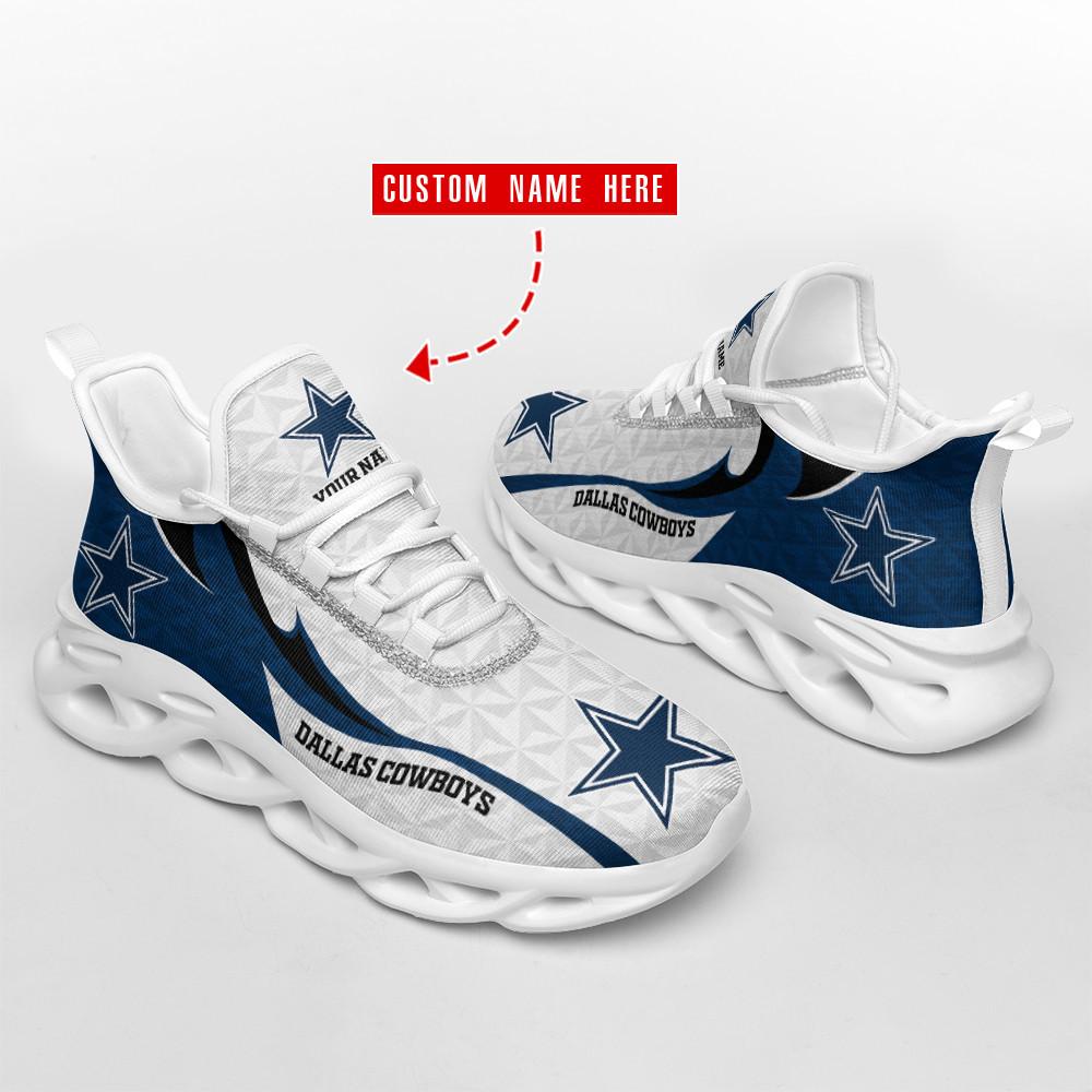Dallas Cowboys Max Soul Shoes Sneakers for Men And Women – NFL Football Fan Shoes, Team Sneakers - Image 4