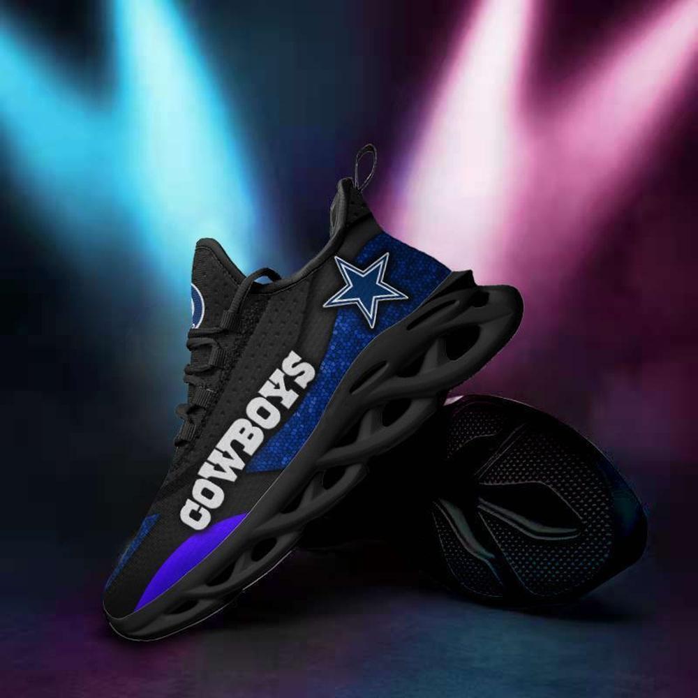 Dallas Cowboys Max Soul Shoes Sneakers for Men And Women – NFL Football Fan Shoes, Team Sneakers - Image 4