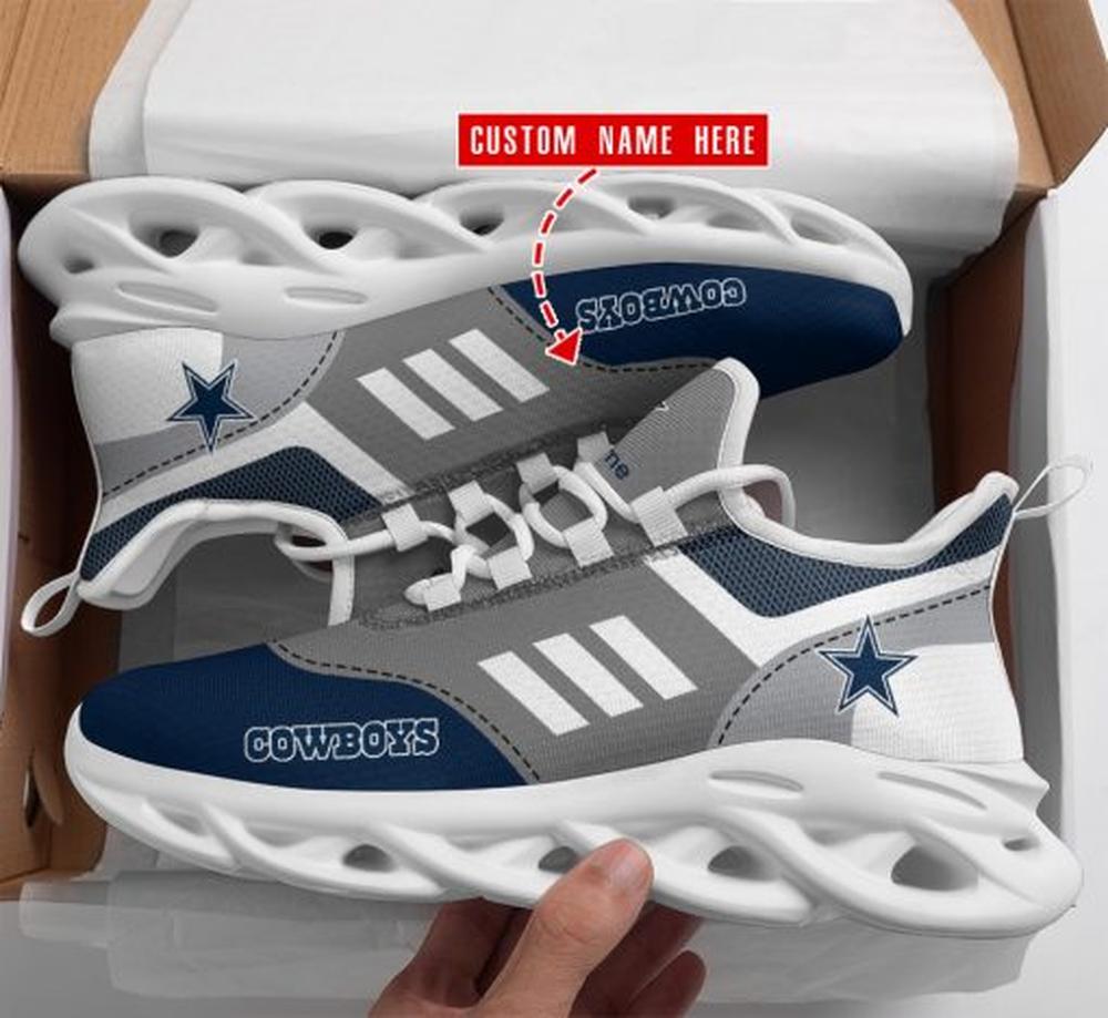 Dallas Cowboys Max Soul Shoes Sneakers for Men And Women – NFL Football Fan Shoes, Team Sneakers - Image 5