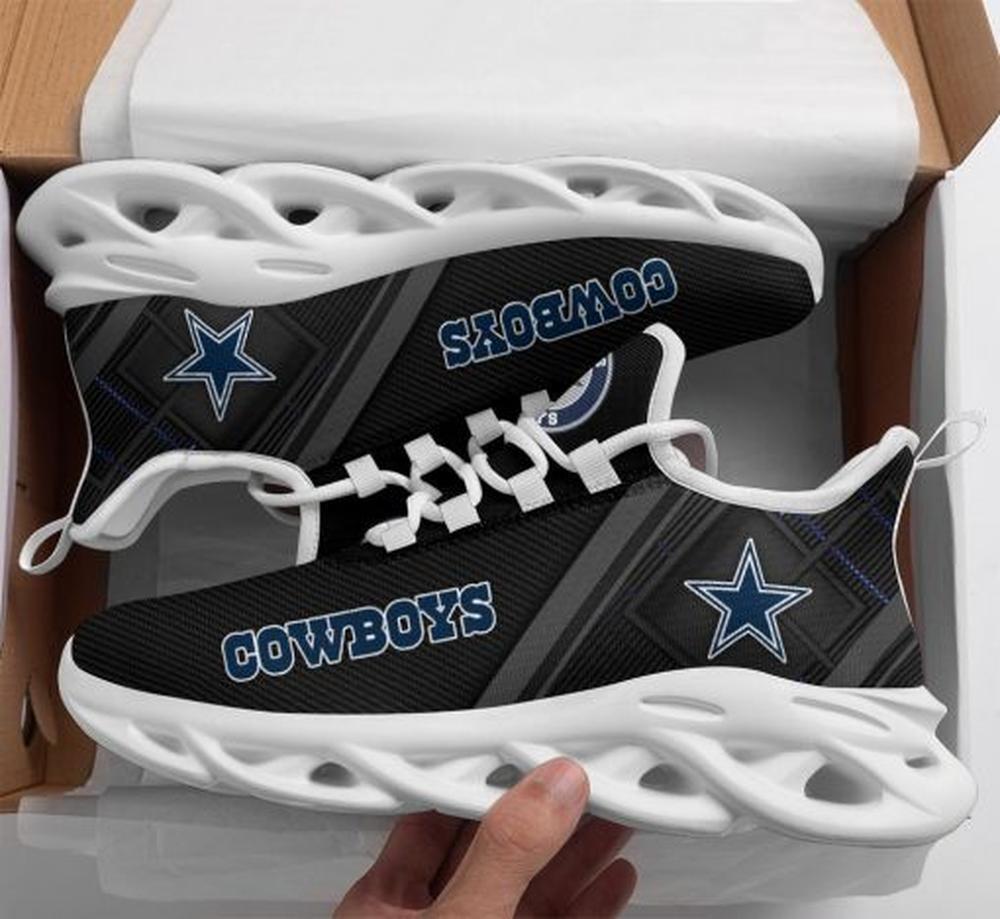 Dallas Cowboys Max Soul Shoes Sneakers for Men And Women – NFL Football Fan Shoes, Team Sneakers - Image 5