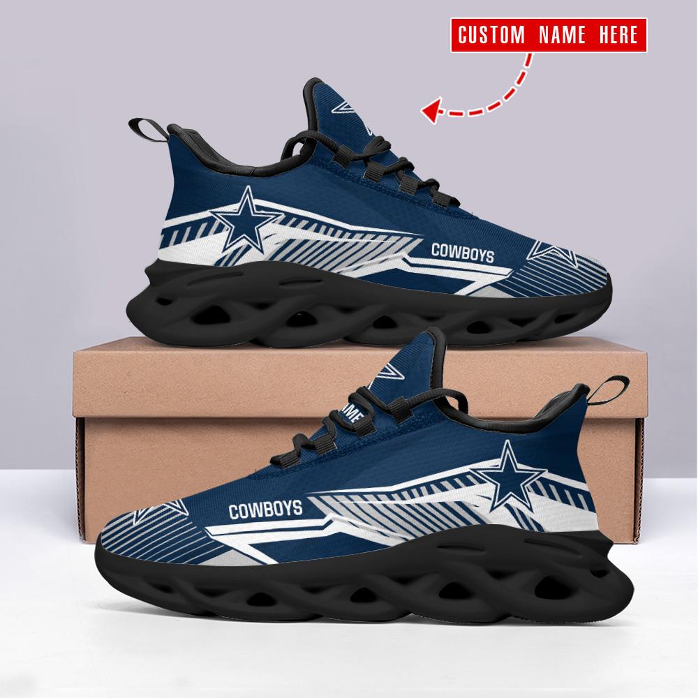Dallas Cowboys Max Soul Shoes Sneakers for Men And Women – NFL Football Fan Shoes, Team Sneakers - Image 3
