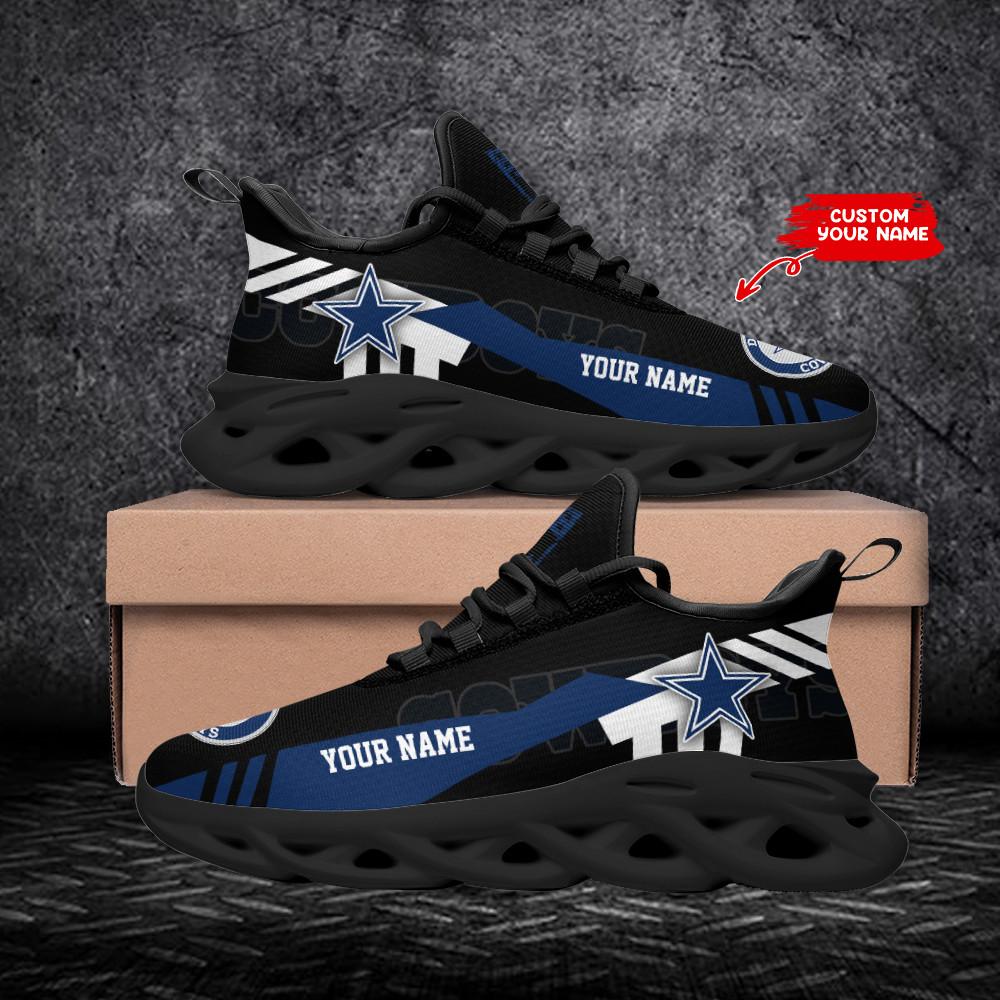 Dallas Cowboys Max Soul Shoes Sneakers for Men And Women – NFL Football Fan Shoes, Team Sneakers - Image 4