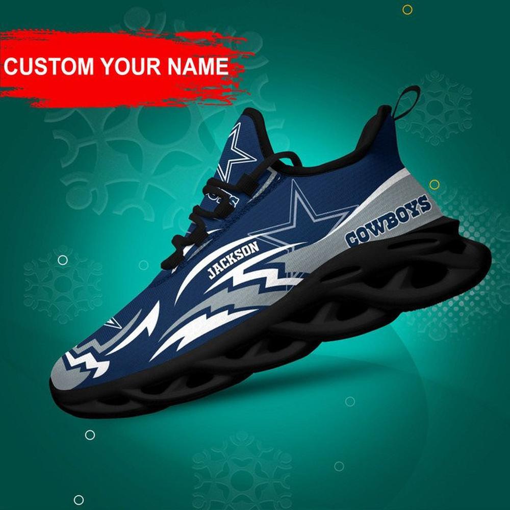 Dallas Cowboys Max Soul Shoes Sneakers for Men And Women – NFL Football Fan Shoes, Team Sneakers - Image 6