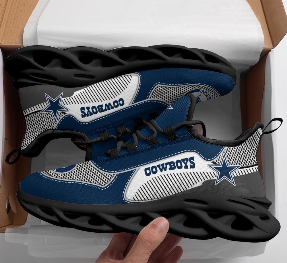Dallas Cowboys Max Soul Shoes Sneakers for Men And Women – NFL Football Fan Shoes, Team Sneakers - Image 3