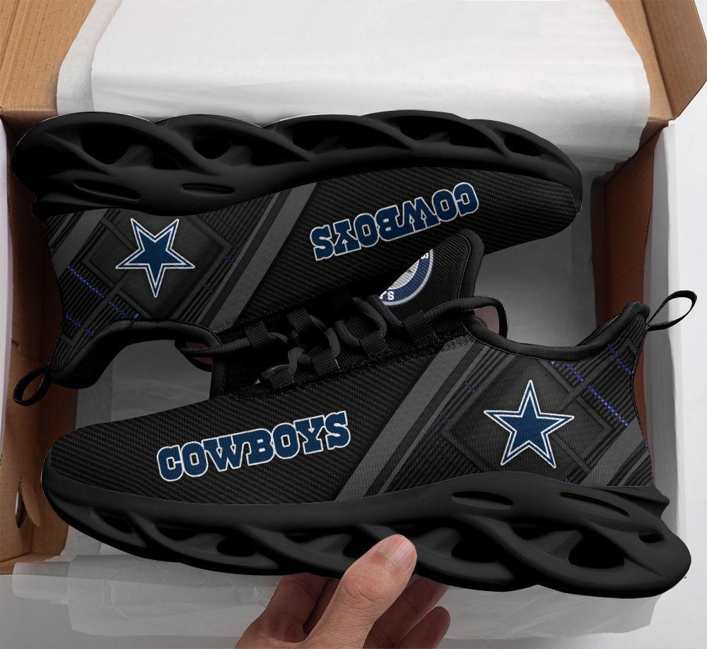 Dallas Cowboys Max Soul Shoes Sneakers for Men And Women – NFL Football Fan Shoes, Team Sneakers - Image 4