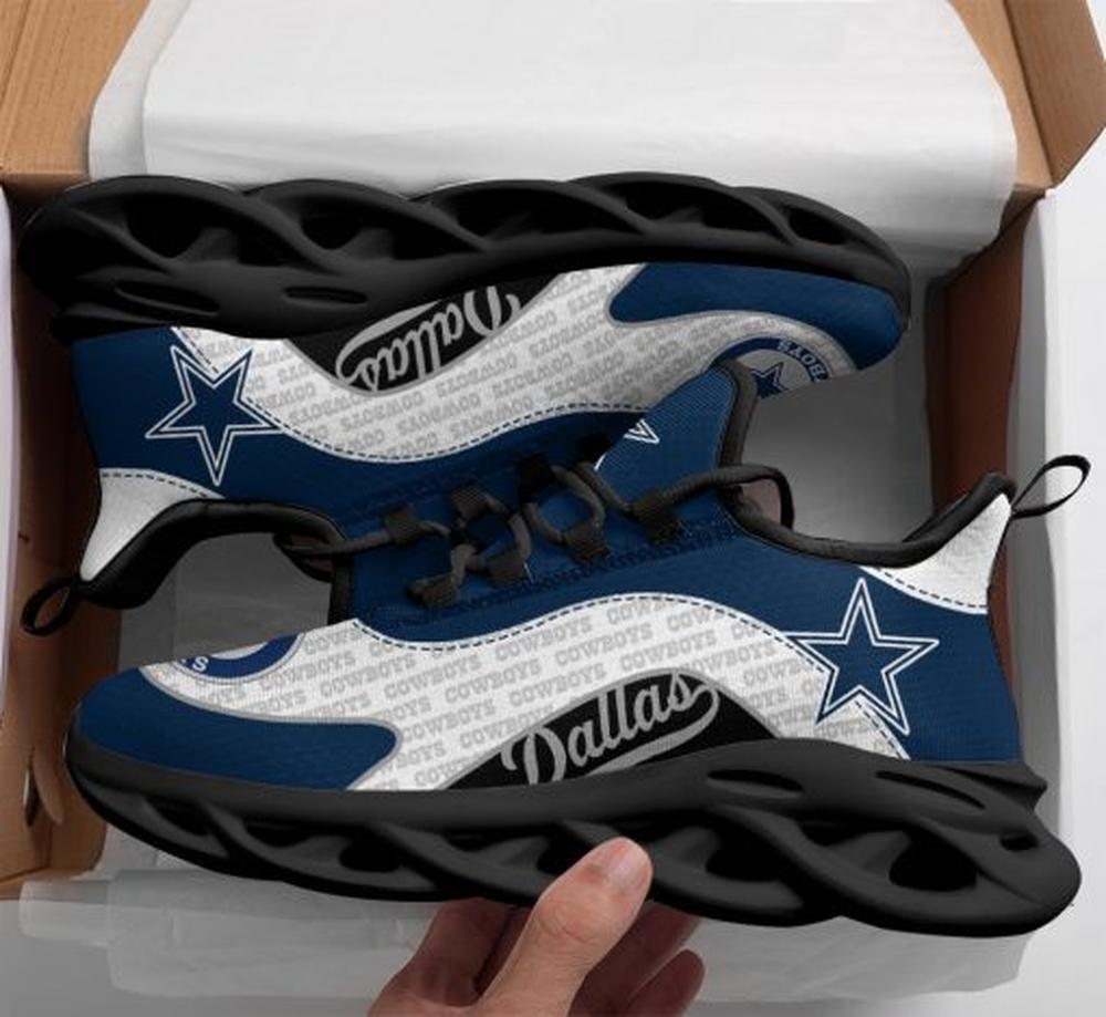 Dallas Cowboys Max Soul Shoes Sneakers for Men And Women – NFL Football Fan Shoes, Team Sneakers - Image 5