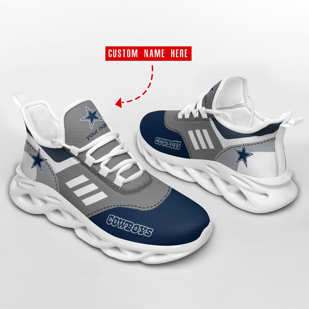 Dallas Cowboys Max Soul Shoes Sneakers for Men And Women – NFL Football Fan Shoes, Team Sneakers - Image 3