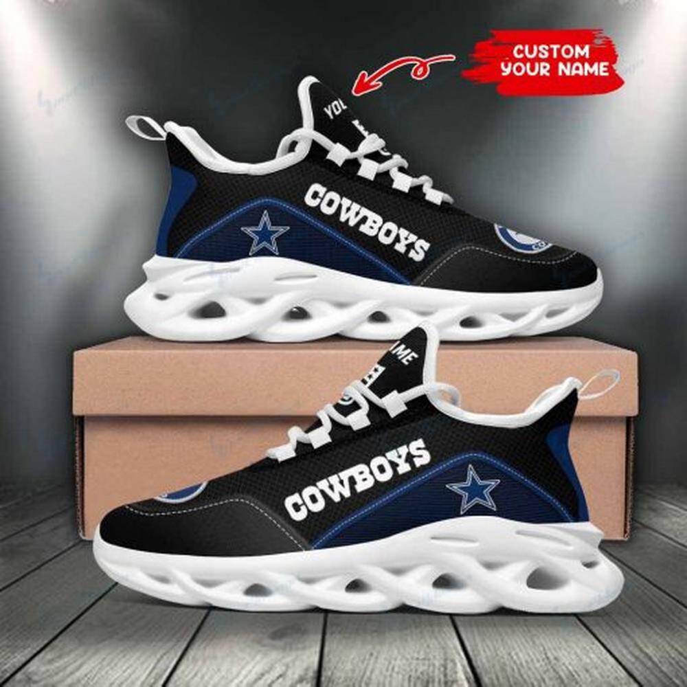 Dallas Cowboys Max Soul Shoes Sneakers for Men And Women – NFL Football Fan Shoes, Team Sneakers - Image 5