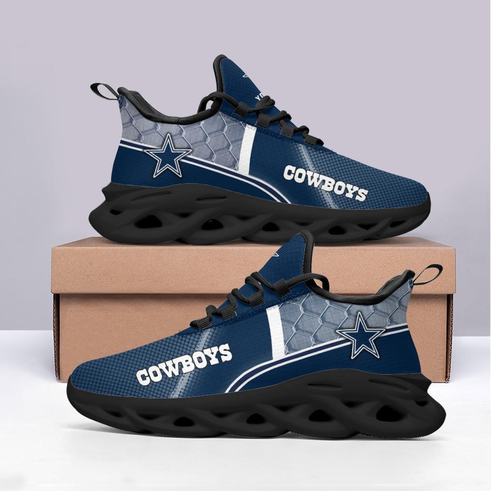 Dallas Cowboys Max Soul Shoes Sneakers for Men And Women – NFL Football Fan Shoes, Team Sneakers - Image 4