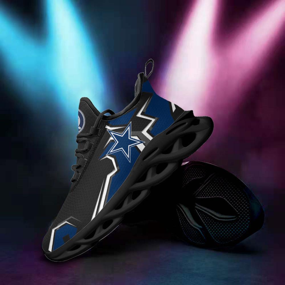 Dallas Cowboys Max Soul Shoes Sneakers for Men And Women – NFL Football Fan Shoes, Team Sneakers - Image 3