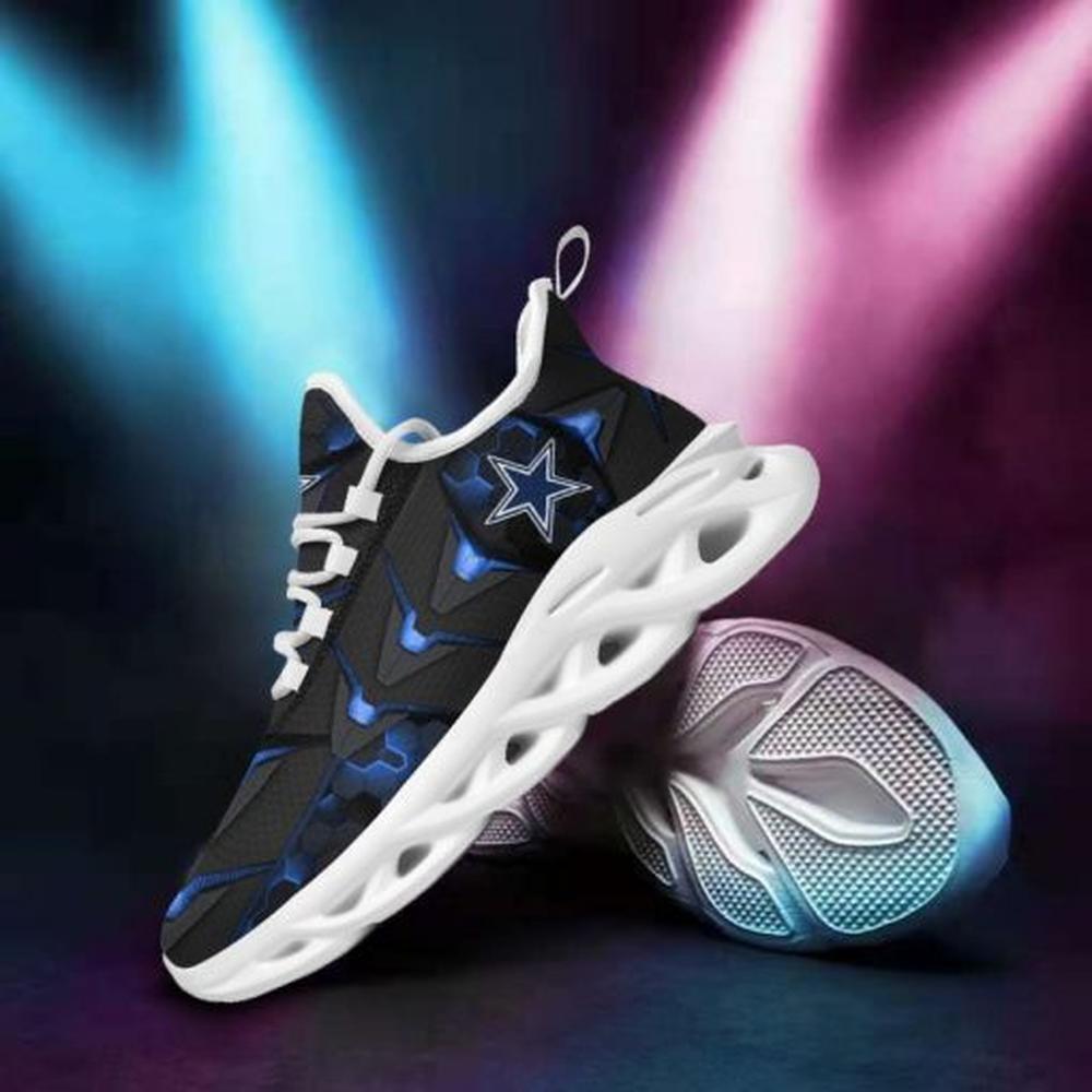 Dallas Cowboys Max Soul Shoes Sneakers for Men And Women – NFL Football Fan Shoes, Team Sneakers - Image 8
