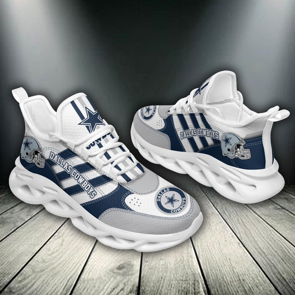 Dallas Cowboys Max Soul Shoes Sneakers for Men And Women – NFL Football Fan Shoes, Team Sneakers - Image 4