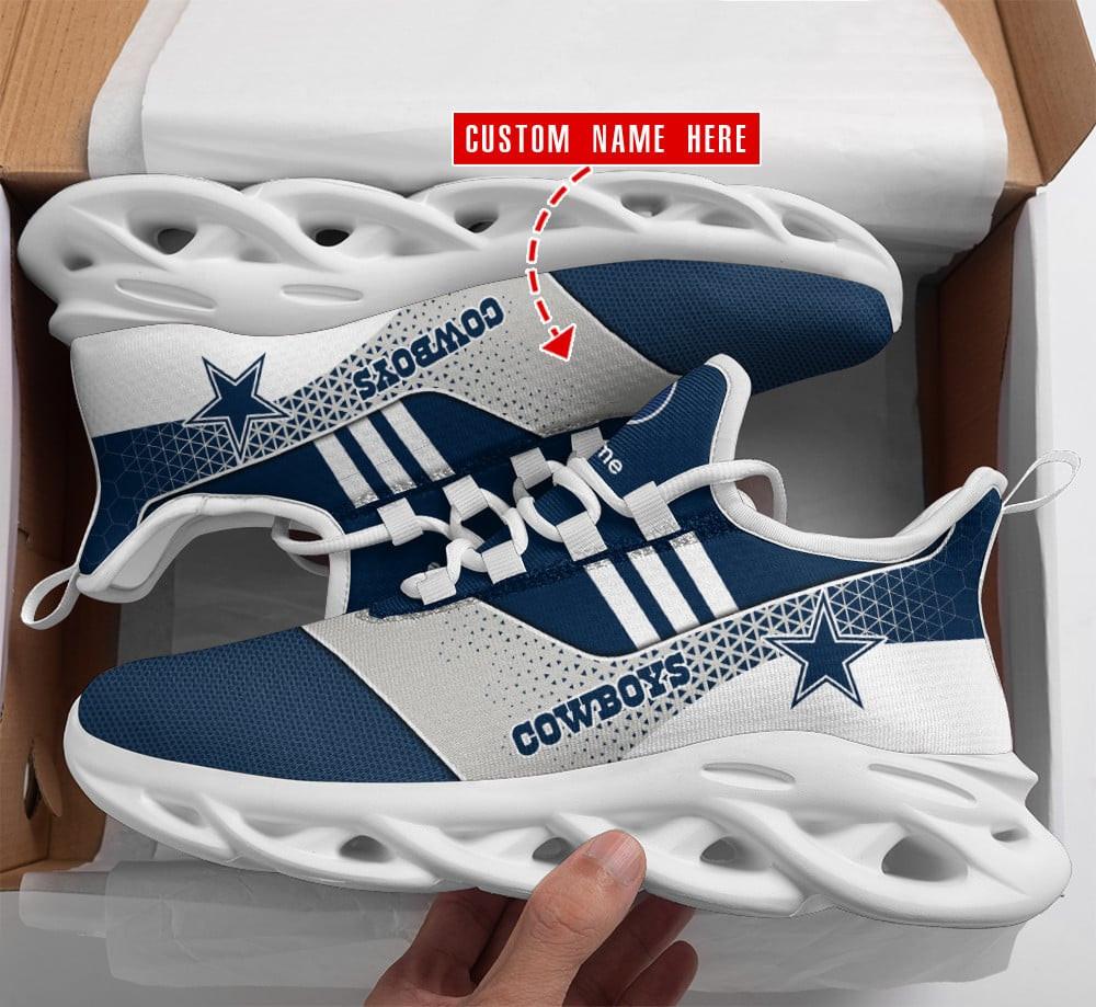 Dallas Cowboys Max Soul Shoes Sneakers for Men And Women – NFL Football Fan Shoes, Team Sneakers - Image 4