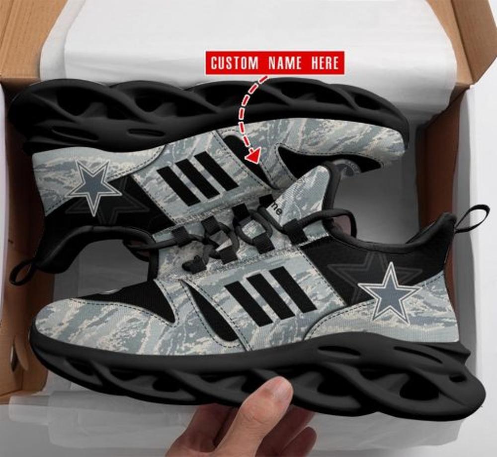 Dallas Cowboys Max Soul Shoes Sneakers for Men And Women – NFL Football Fan Shoes, Team Sneakers - Image 5