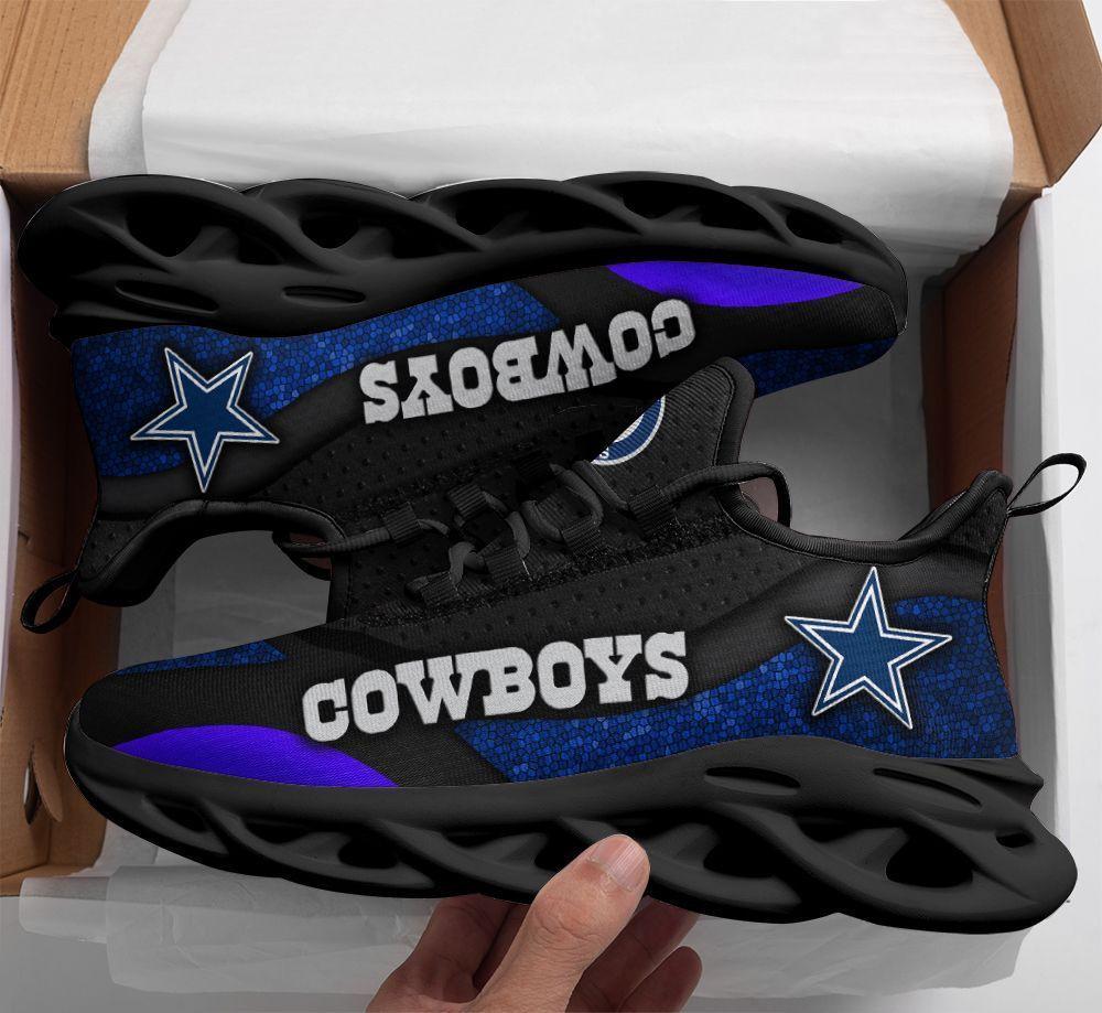 Dallas Cowboys Max Soul Shoes Sneakers for Men And Women – NFL Football Fan Shoes, Team Sneakers - Image 6