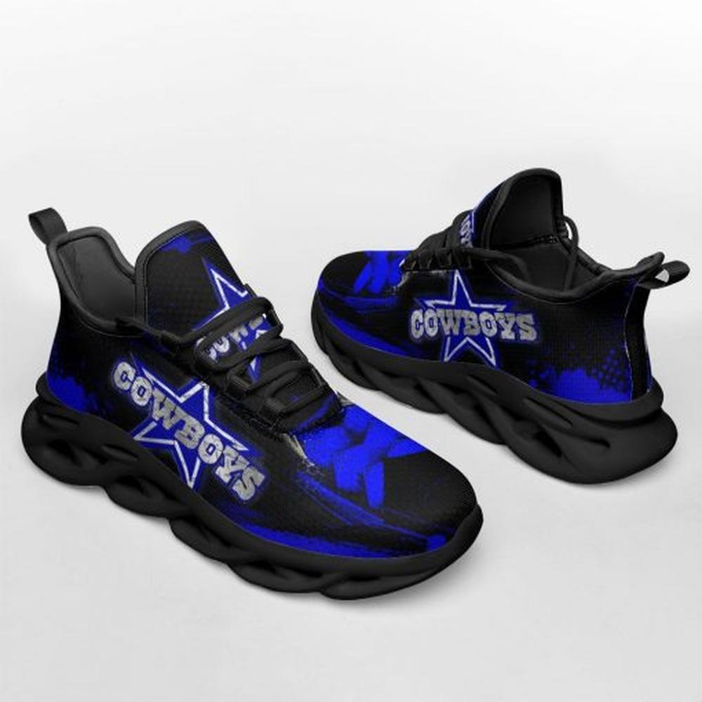 Dallas Cowboys Max Soul Shoes Sneakers for Men And Women – NFL Football Fan Shoes, Team Sneakers - Image 7