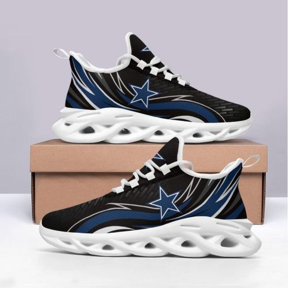 Dallas Cowboys Max Soul Shoes Sneakers for Men And Women – NFL Football Fan Shoes, Team Sneakers - Image 4