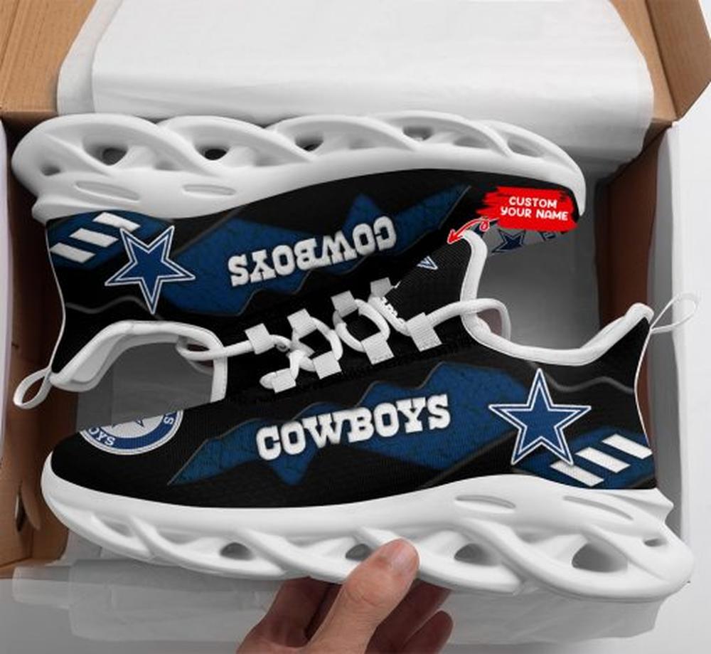 Dallas Cowboys Max Soul Shoes Sneakers for Men And Women – NFL Football Fan Shoes, Team Sneakers - Image 5