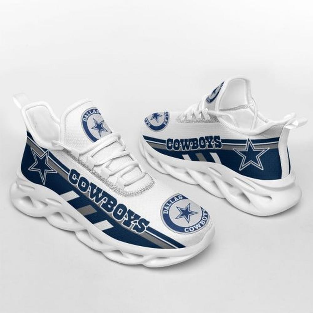Dallas Cowboys Max Soul Shoes Sneakers for Men And Women – NFL Football Fan Shoes, Team Sneakers - Image 8