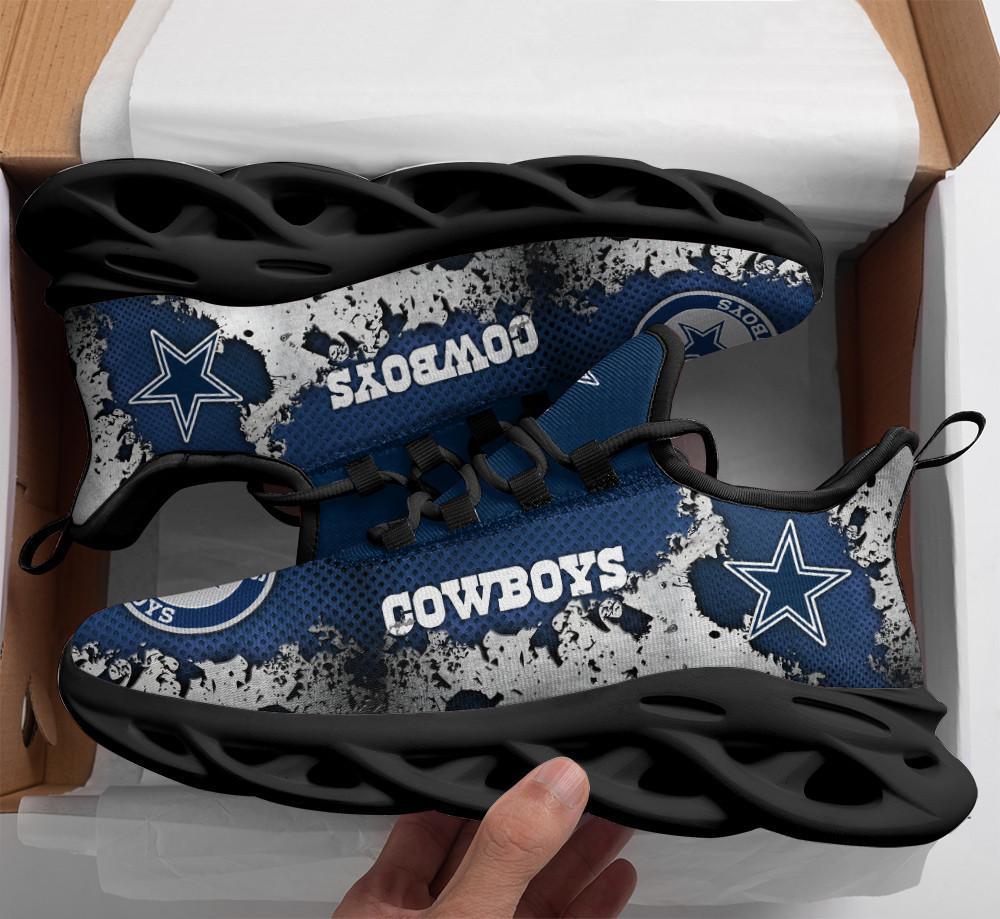 Dallas Cowboys Max Soul Shoes Sneakers for Men And Women – NFL Football Fan Shoes, Team Sneakers - Image 4