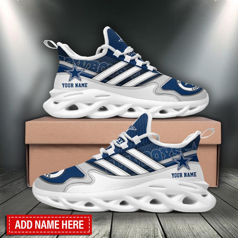 Dallas Cowboys Max Soul Shoes Sneakers for Men And Women – NFL Football Fan Shoes, Team Sneakers - Image 3